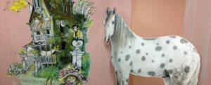 familietentoonstelling alleen op de wereld